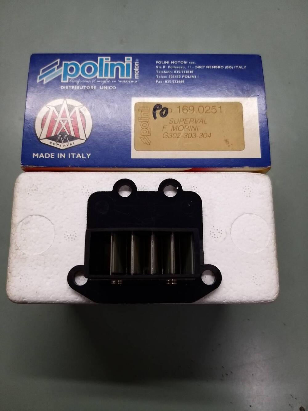 PACCO LAMELLARE SUPERVAL POLINI PER MOTORE FRANCO Polini Motori