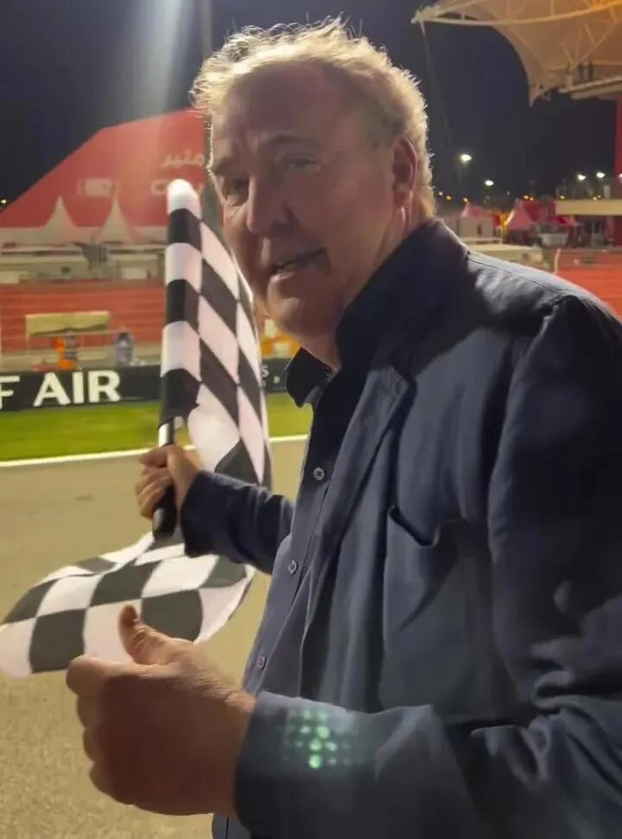 Jeremy Clarkson al Gp del Bahrein