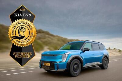 Kia EV9 &egrave; la Women&#039;s Car of the Year 2024 