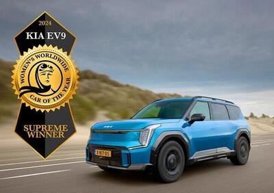 Kia EV9 è la Women's Car of the Year 2024 