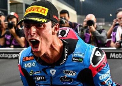 MotoGP 2024. GP del Qatar. Moto 2: vince Alonso Lopez! Gara condizionata dalle nuove gomme Pirelli, Celestino Vietti primo italiano