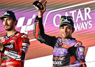 MotoGP 2024. GP del Qatar. Jorge Martin: “Pecco Bagnaia il più veloce. La moto? Migliorata ma non ancora come vorrei”