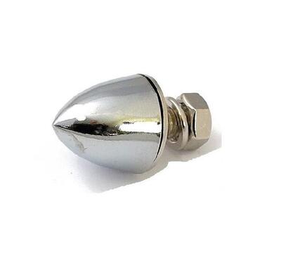 Vite targa a punta cromata Motorcycle Storehouse 