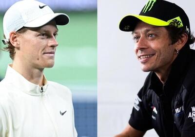 MotoGP 2024. Perché Jannik Sinner manda dei whatsapp a Valentino Rossi?