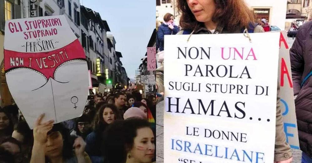 Care femministe (e caro Cecchettin), ma per voi le ebree non esistono? Il silenzio sugli stupri di Hamas, le donne cacciate dai cortei... E che c&#039;entra Parenzo?