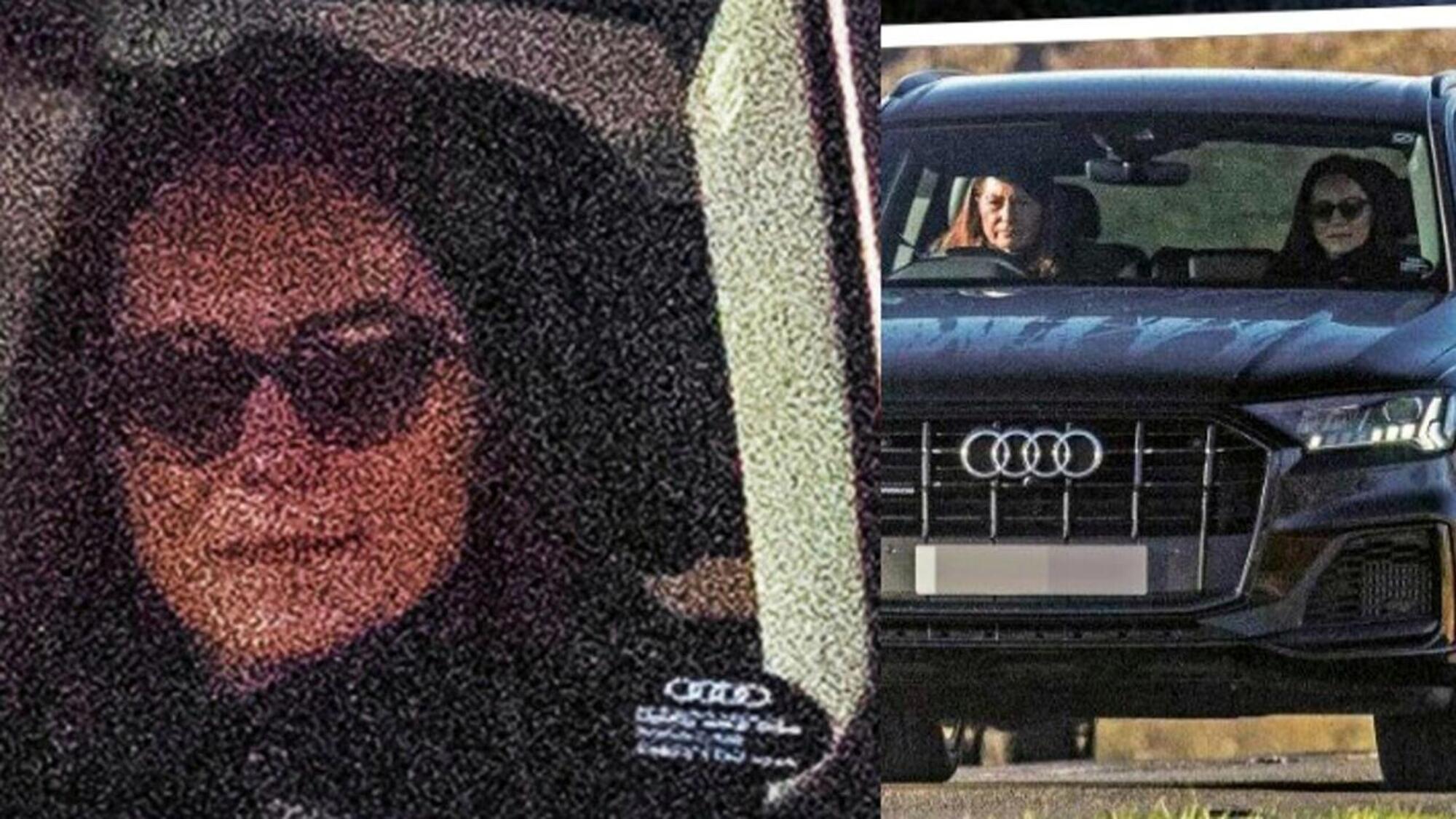 La foto di Kate Middleton in auto 