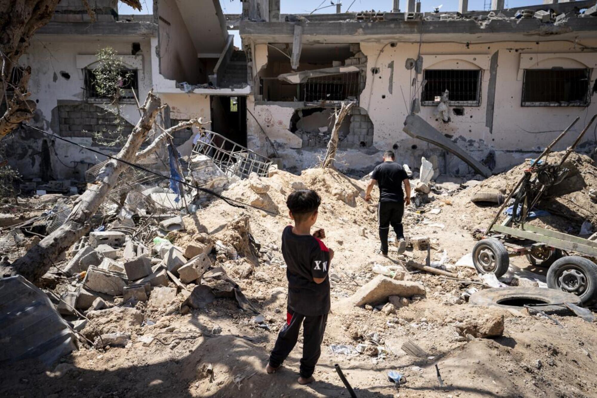 Le macerie a Gaza