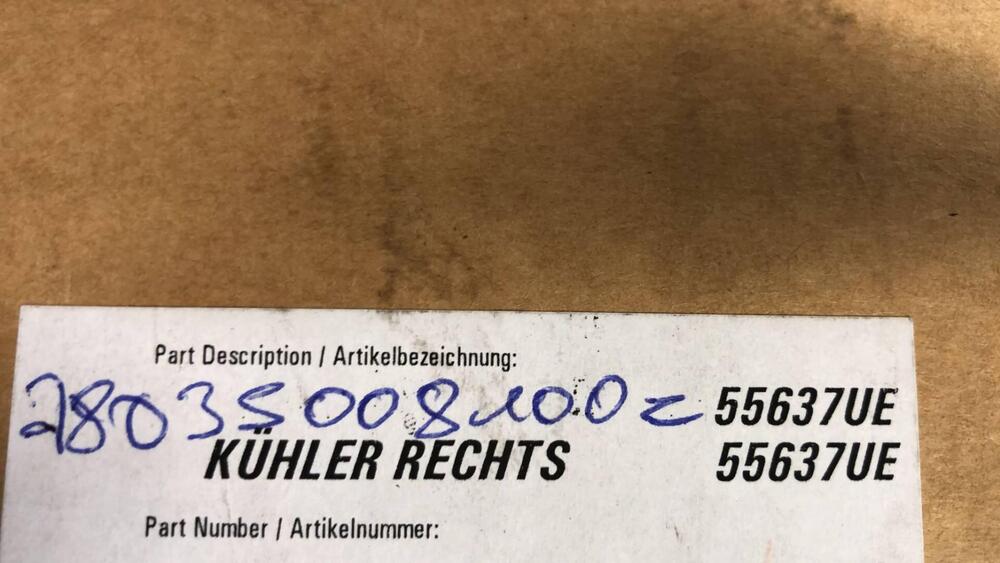 RADIATORE DX HUSQVARNA 450 E 500. CODICE 783500810 (7)