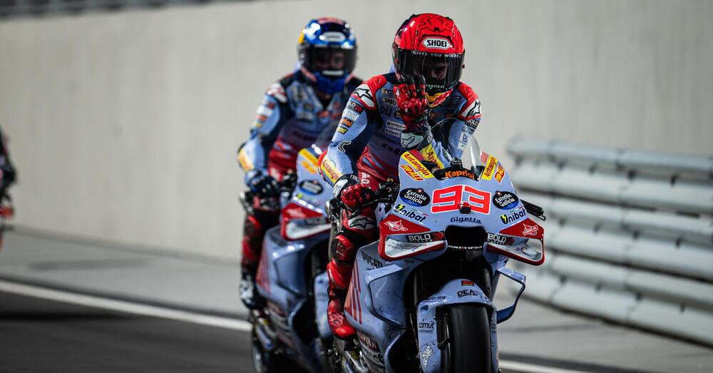 La MotoGP racconta dall&rsquo;interno il primo weekend di Marc Marquez con la Ducati del Team Gresini, eppure manca la cosa pi&ugrave; importante