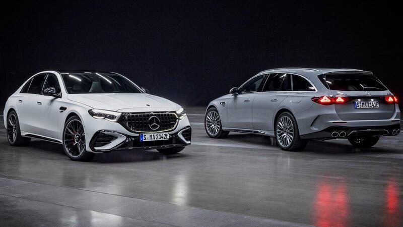 Mercedes-AMG E53: il sei cilindri con l&#039;elettrico in un flash &egrave; a 612 CV (berlina e super station wagon)