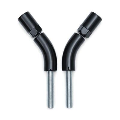 Estensioni piegate nere per specchietti Kuryakyn 