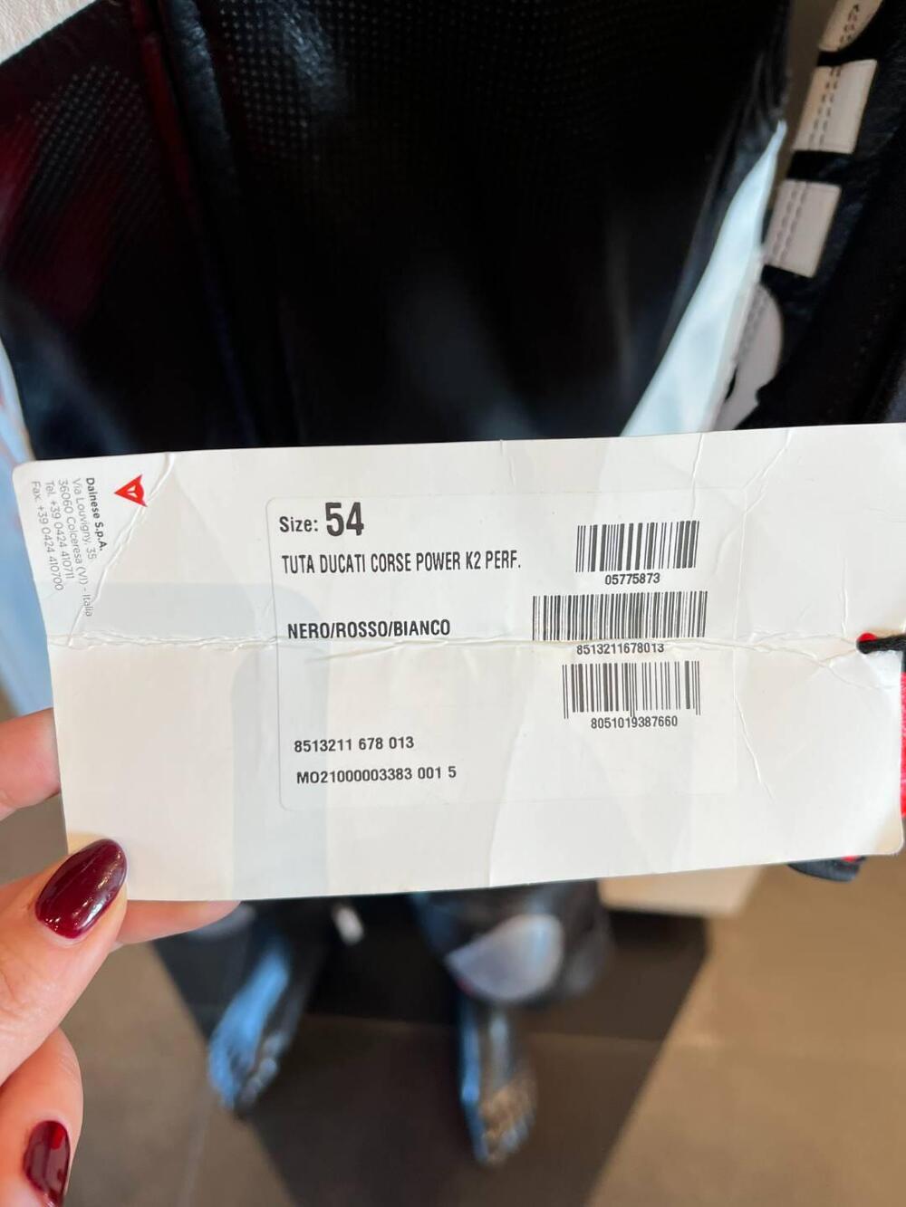 Tuta intera Racing Ducati Corse Power K2 (6)