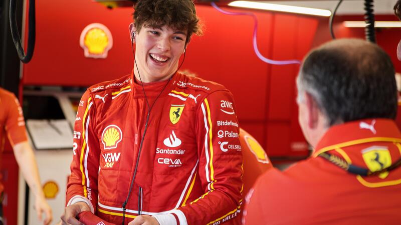 F1. Oliver Bearman racconta il debutto con Ferrari: &quot;Fantastico ma non me lo immaginavo cos&igrave;&quot;