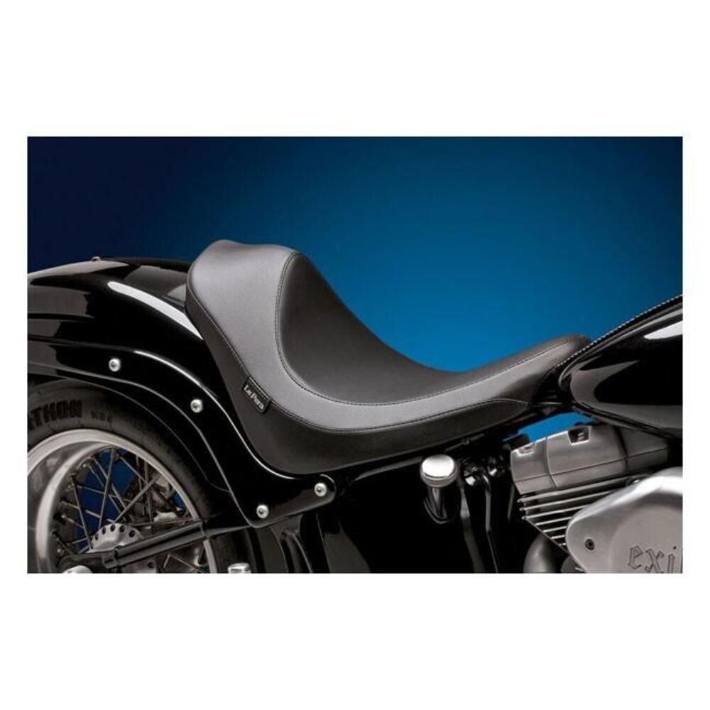 Sella Le Pera Villain Solo Smooth Gel per Softail