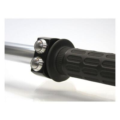 Pulsanti Motogadget 2 pulsanti nero/cromato