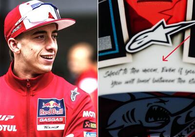 MotoGP 2024. Pedro Acosta e quella frase sul casco: la luna e le stelle