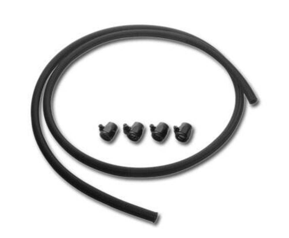 Tubo in treccia nera diametro 3/8" (9,5 mm) lungo Goodridge