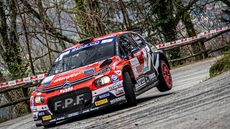 Rally CIAR. Ciocco: Andrea Crugnola, Citroen. Intrattabile