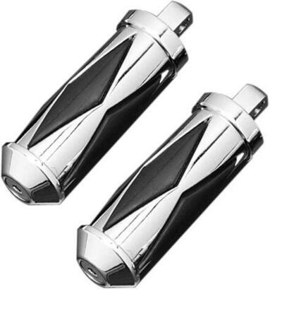 Pedaline diamond gomma e cromo per guidatore Custo 