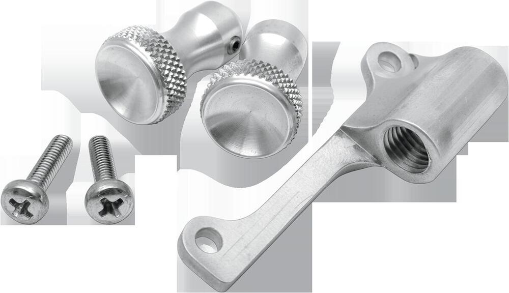 Supporto cavo aria con pomelli per carburatore Mik 