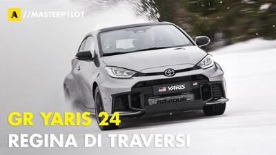 Toyota GR Yaris 2024, sempre di traverso [VIDEO]