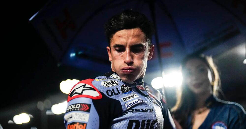 Marc Marquez arriva a Portim&atilde;o con il braccio destro fasciato e un record da battere con la Ducati