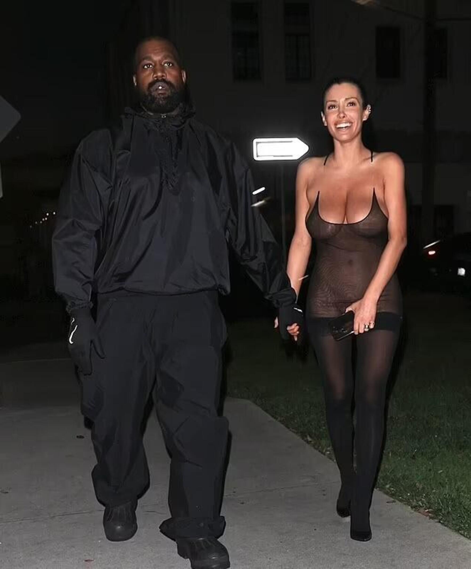 Bianca e Kanye a Los Angeles