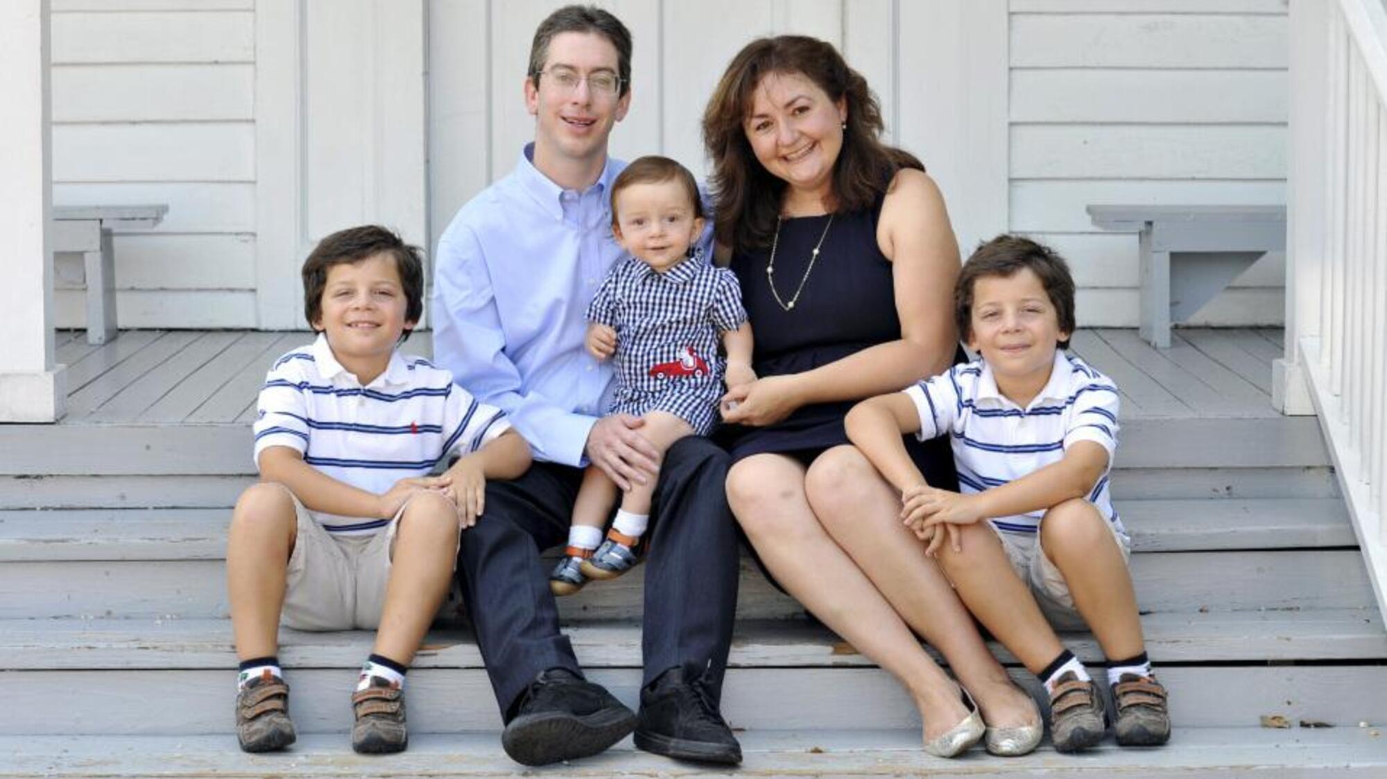 Bryan Caplan e la sua famiglia