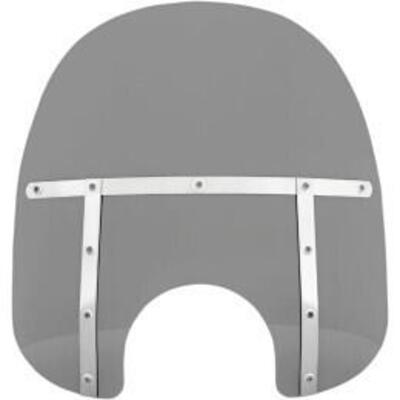 Parabrezza Memphis Fats per Sportster, Dyna e Soft 