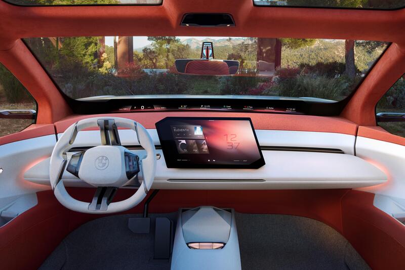 La plancia della BMW Neue Klasse X