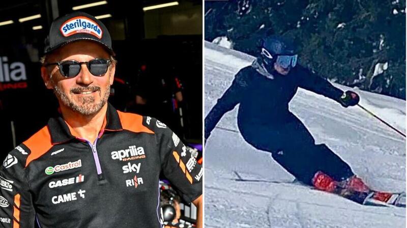 MotoGP, Max Biaggi da Campione di moto a insegnante di sci?