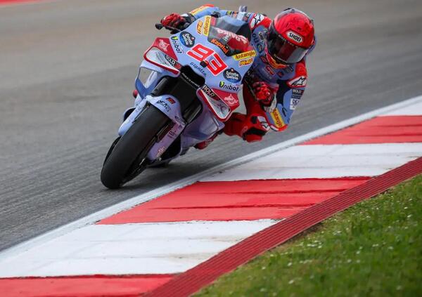 Marc Marquez, il primo crash con la Ducati e qualche piccola bugia da Portimao...