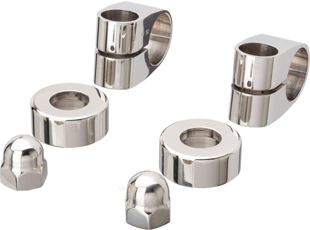 Riser per Springer alti 2 cm in acciaio inox lucid 