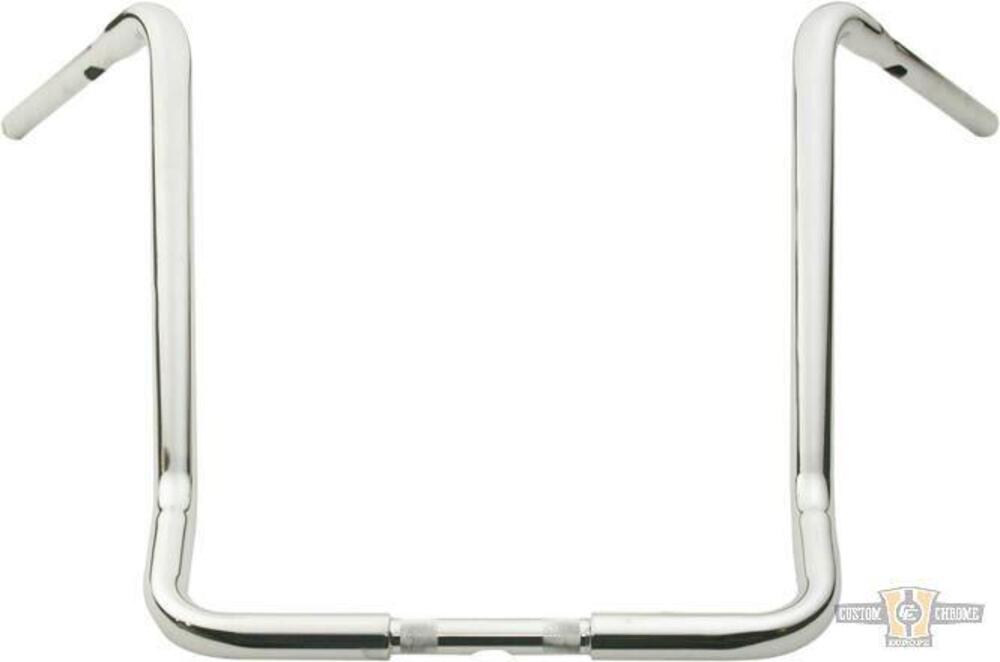 Manubrio Ape Hanger 1-1/4" alto 19" FLHT Cromato D Santee