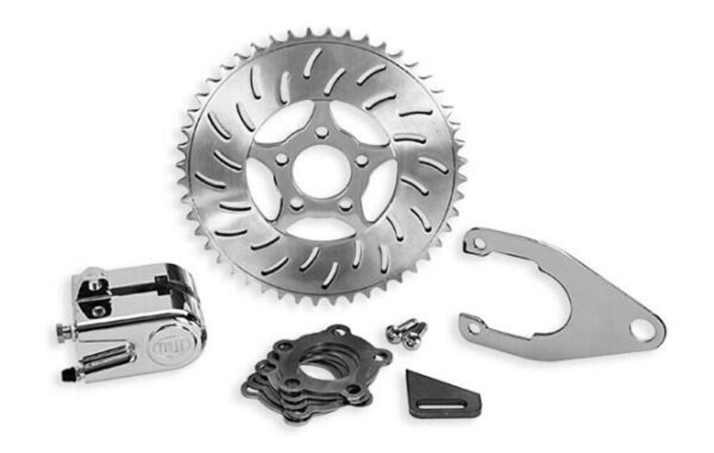 Corona frenante slotted TOLLE 48 denti lucidato To 