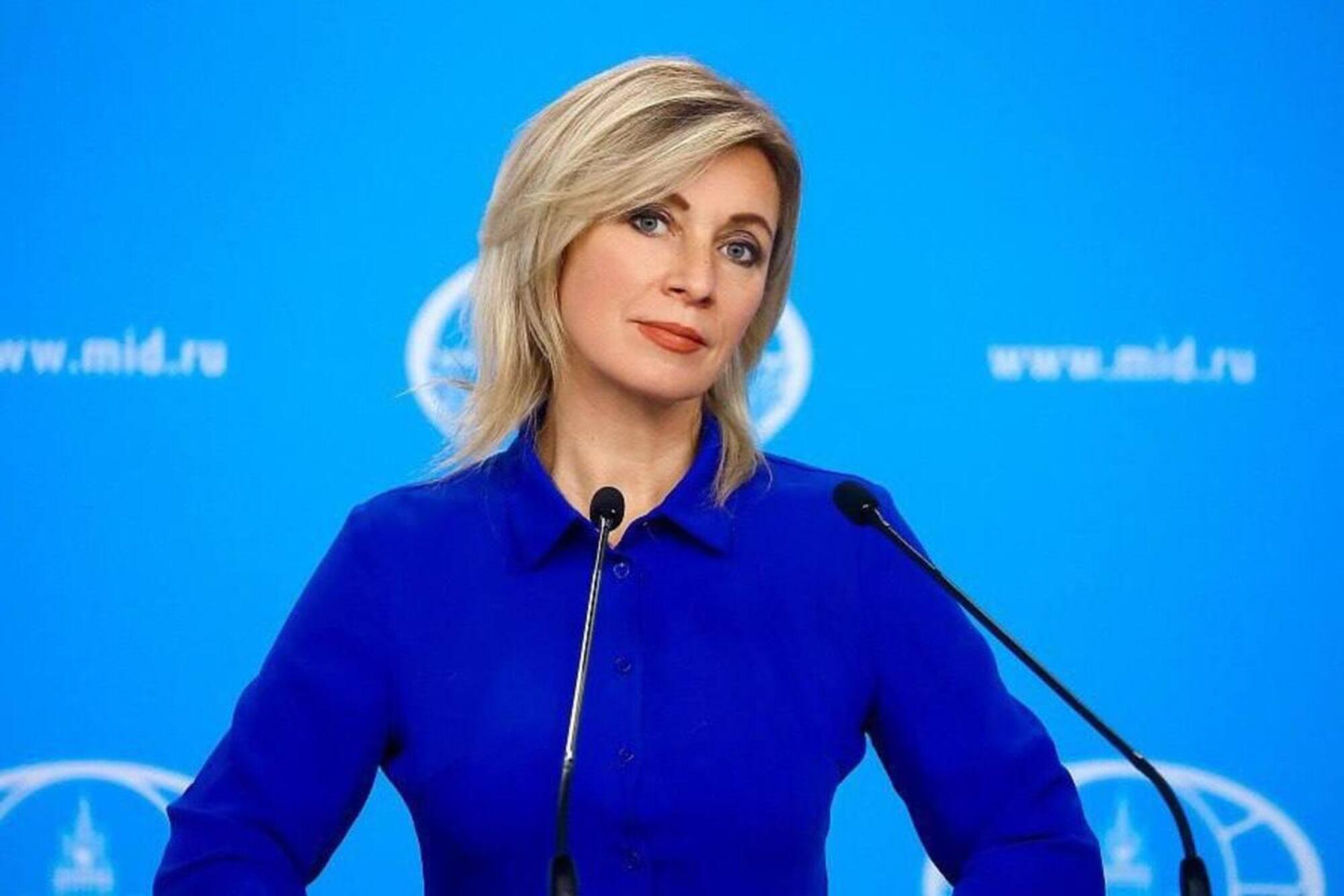 Maria Zacharova, giornalista, politica e portavoce del ministero degli Esteri russo