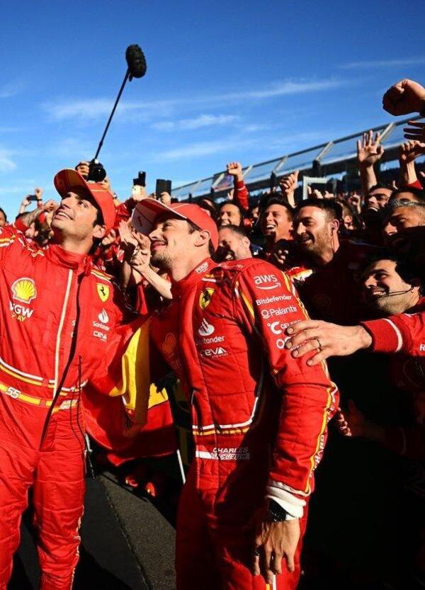 La Ferrari apre il mondiale in Australia: Leclerc incredibilmente vicino a Vestappen
