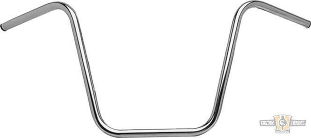 Manubrio Ape Hanger 1" alto 16" Cromato senza foss Santee