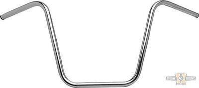 Manubrio Ape Hanger 1&quot; alto 16&quot; Cromato senza foss Santee