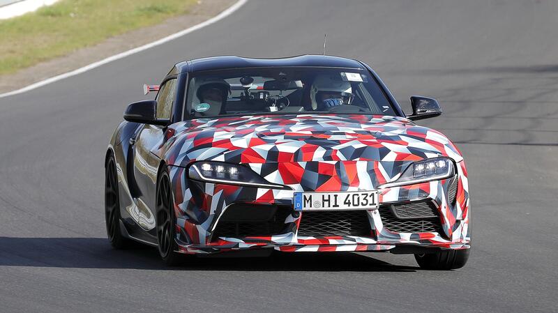 Toyota Supra GRMN, avr&agrave; pi&ugrave; di 450 Cv [Foto Spia]