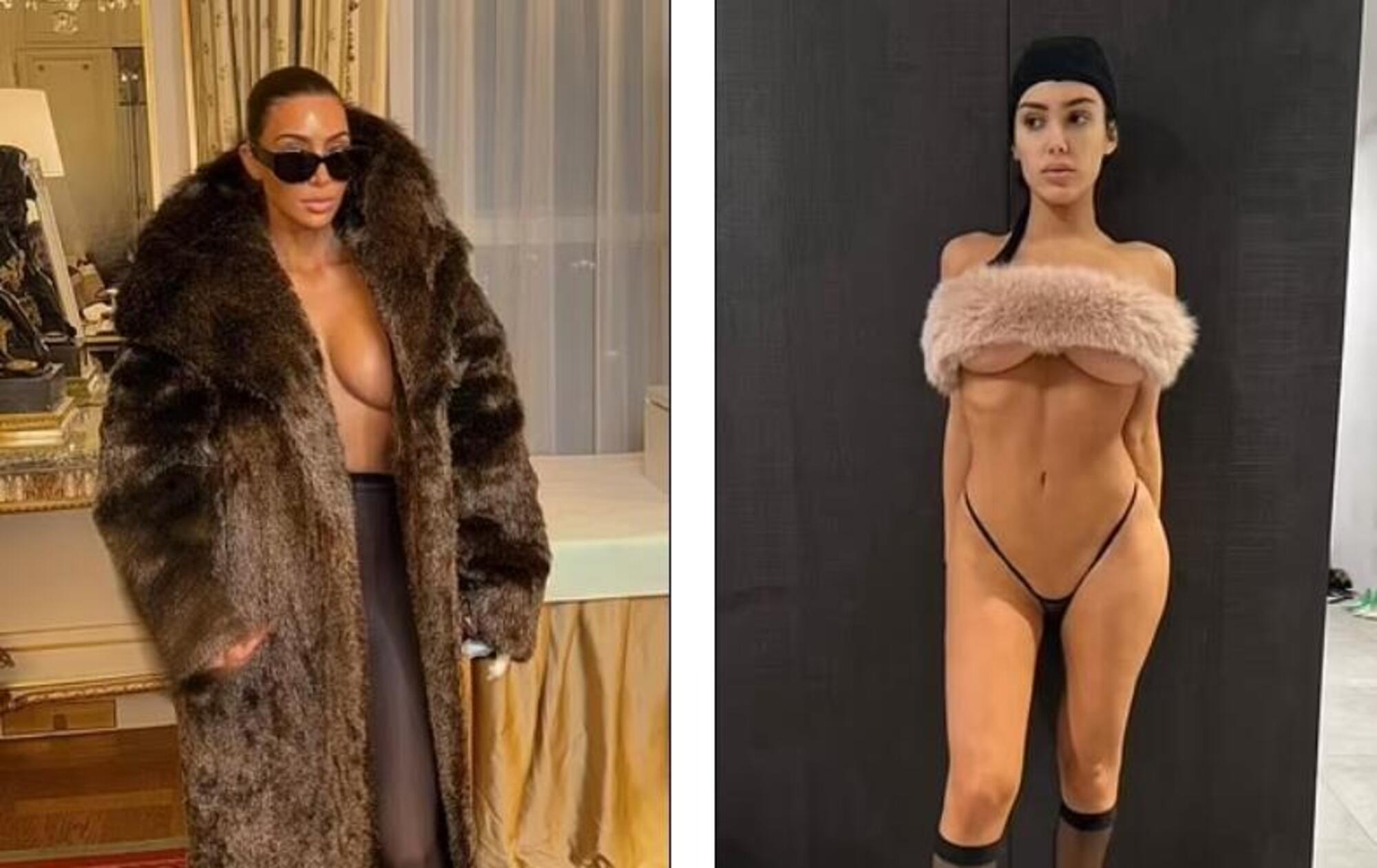 Kim Kardashian e Bianca Censori