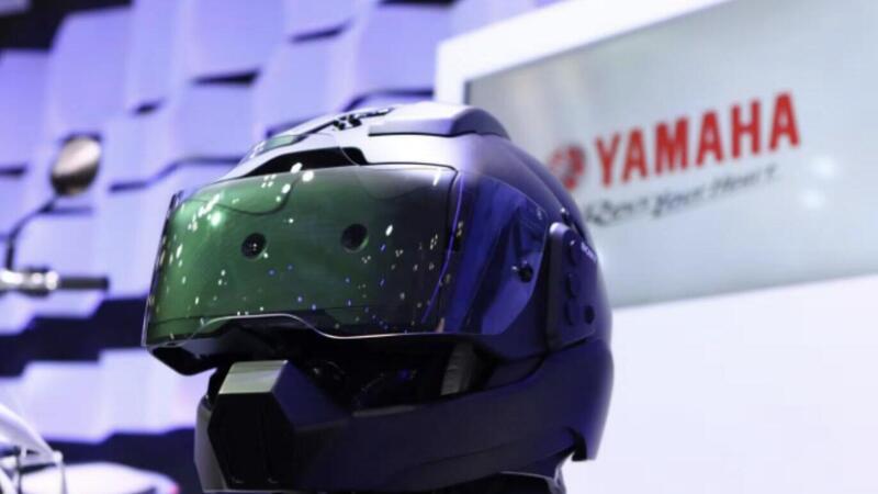 Yamaha al lavoro su un casco a realt&agrave; aumentata 