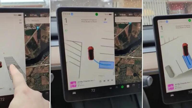 Tesla Autopark: visione migliorata, senza ultrasuoni [VIDEO]