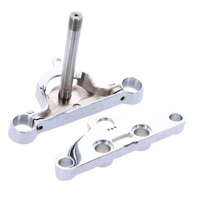 Set piastre cromate Per Softail FXST&nbsp;dal 1984 al 1 