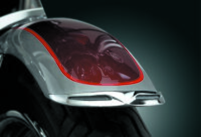 Puntale parafango anteriore cromato Kuryakyn per p 