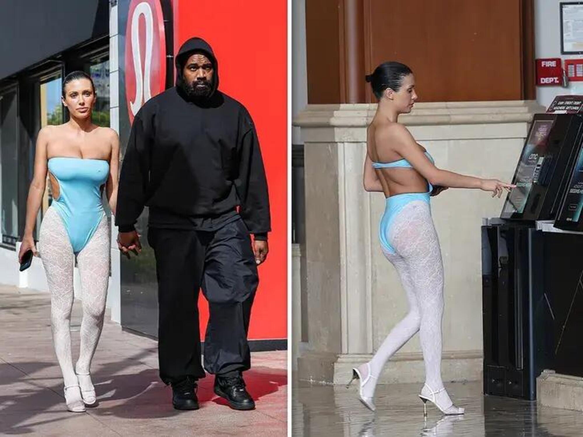 Lo stile stravagante di Kanye West e Bianca Censori