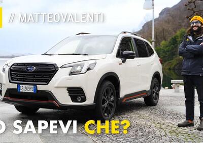 Subaru: le 10 cose che non sapevi della Forester e la super garanzia [VIDEO]