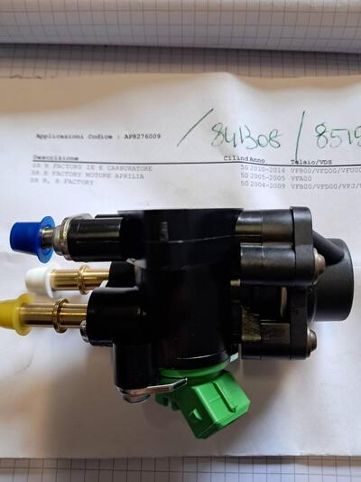 valvola fuel rail SR R FACTORY IE APRILIA/NRG PURE