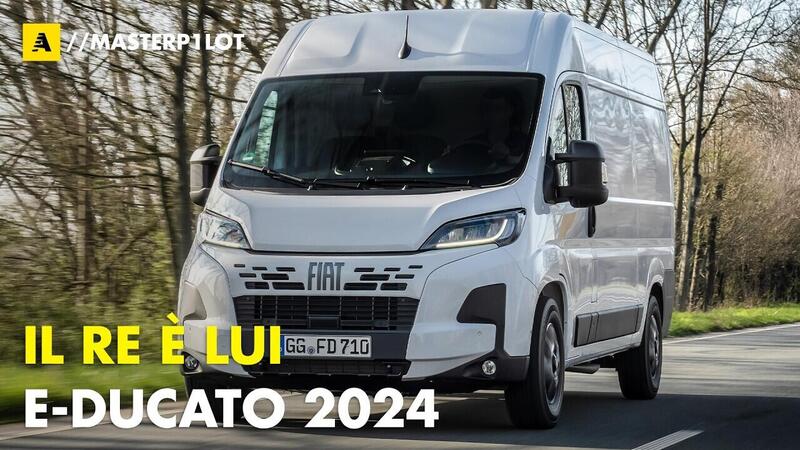 Nuovo Fiat Ducato 2024, il Re &egrave; sempre lui. Anche elettrico [Video]