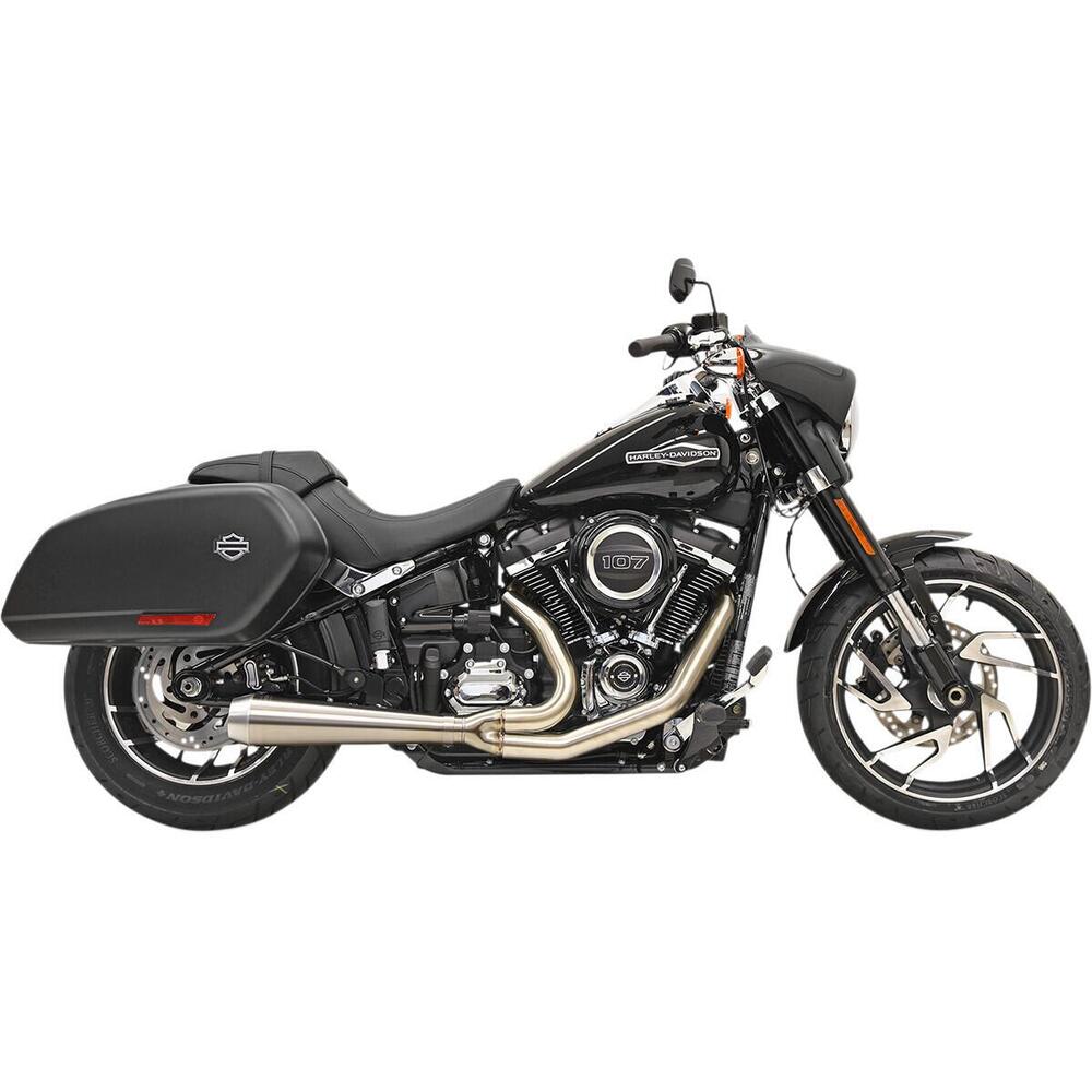 Scarico Bassani Road Rage III 2 in 1 per Softail 